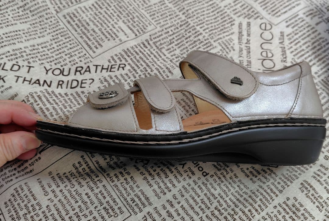 フィンコンフォート　オープントウシューズ