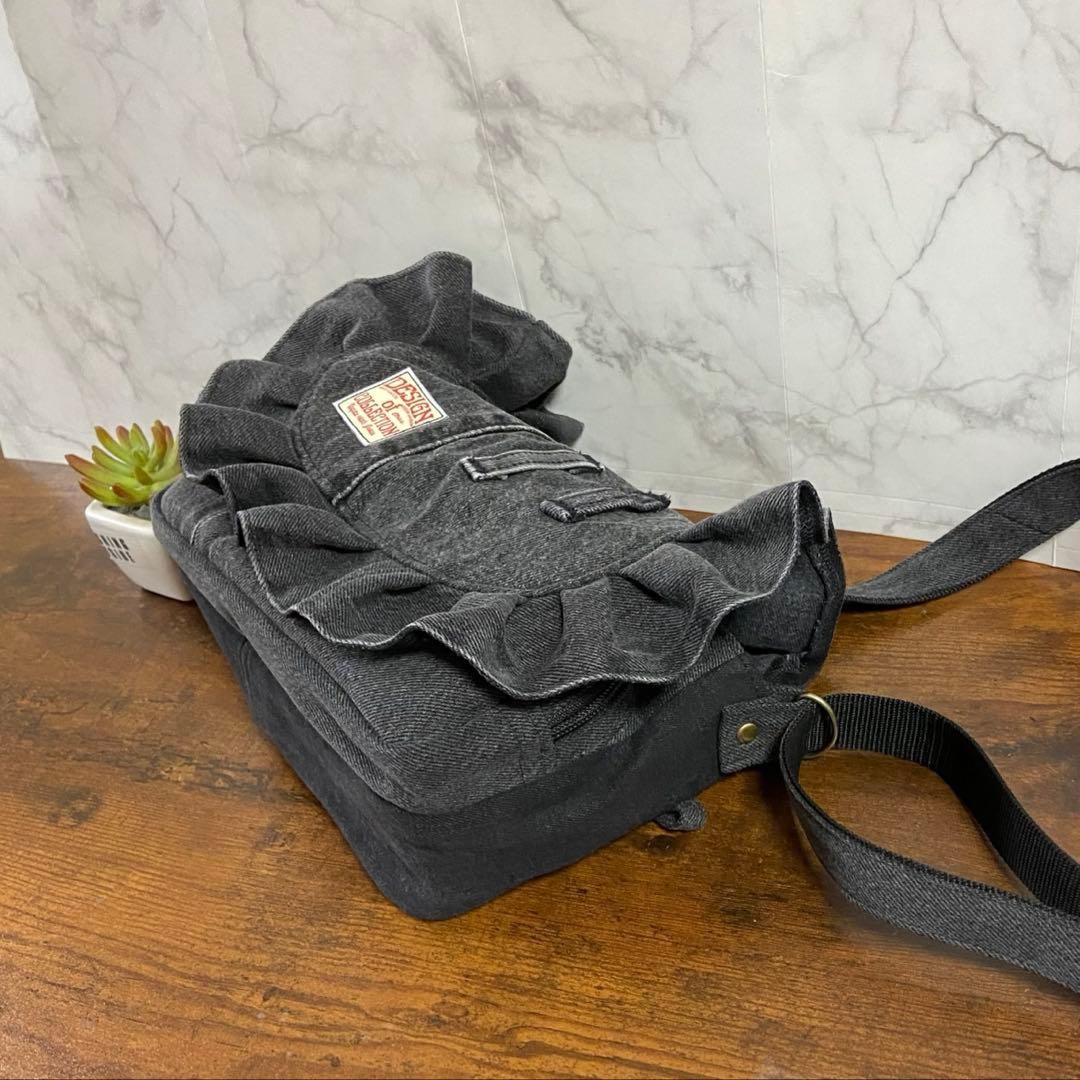 専用*No.22 デニムリメイク【お財布付きバッグ・ダブルZIPバッグ】