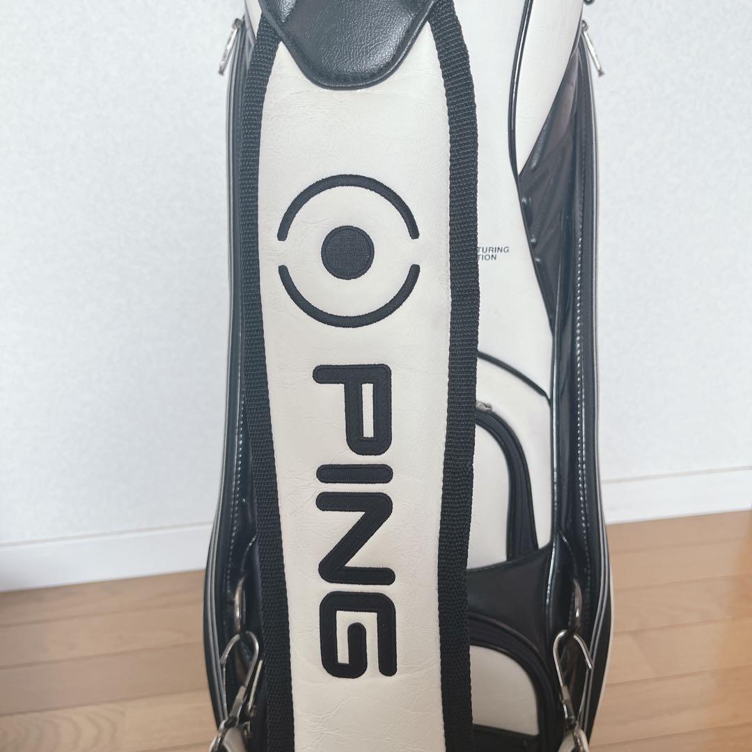 K064 専用！PING プロモデル 3点式キャディバッグ 9.5型