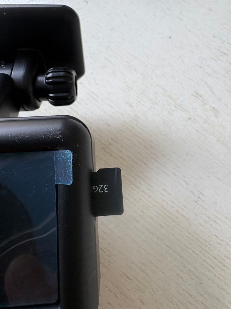 【中古】ドライブレコーダー　前後セット　ZDR043 マイクロSD付き