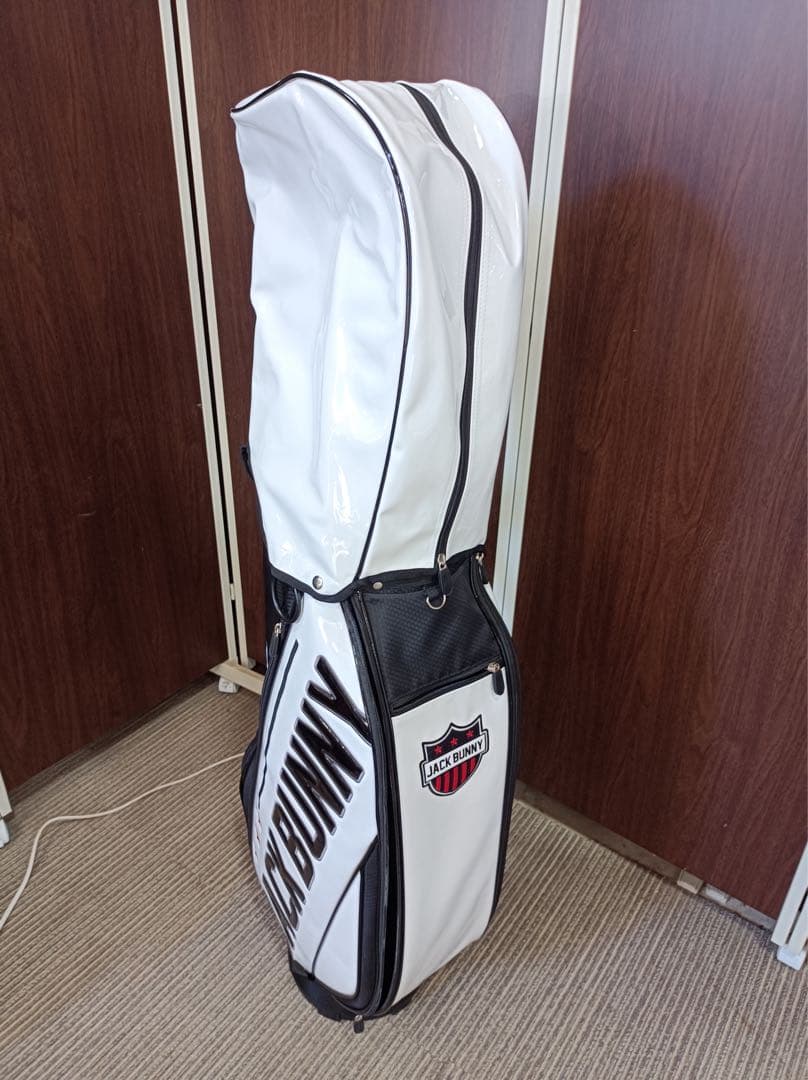 [F1879] JACK BUNNY キャディバッグ※欠損部分あり