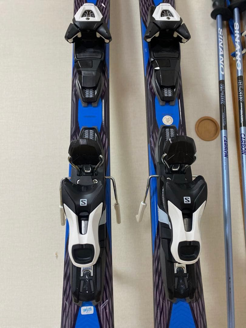 shouma salomon x-drive 7.5 スキー板 ストック