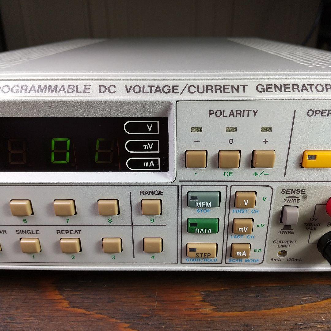 ADVANTEST アドバンテスト R6142 電源 / 電流発生器 測定器