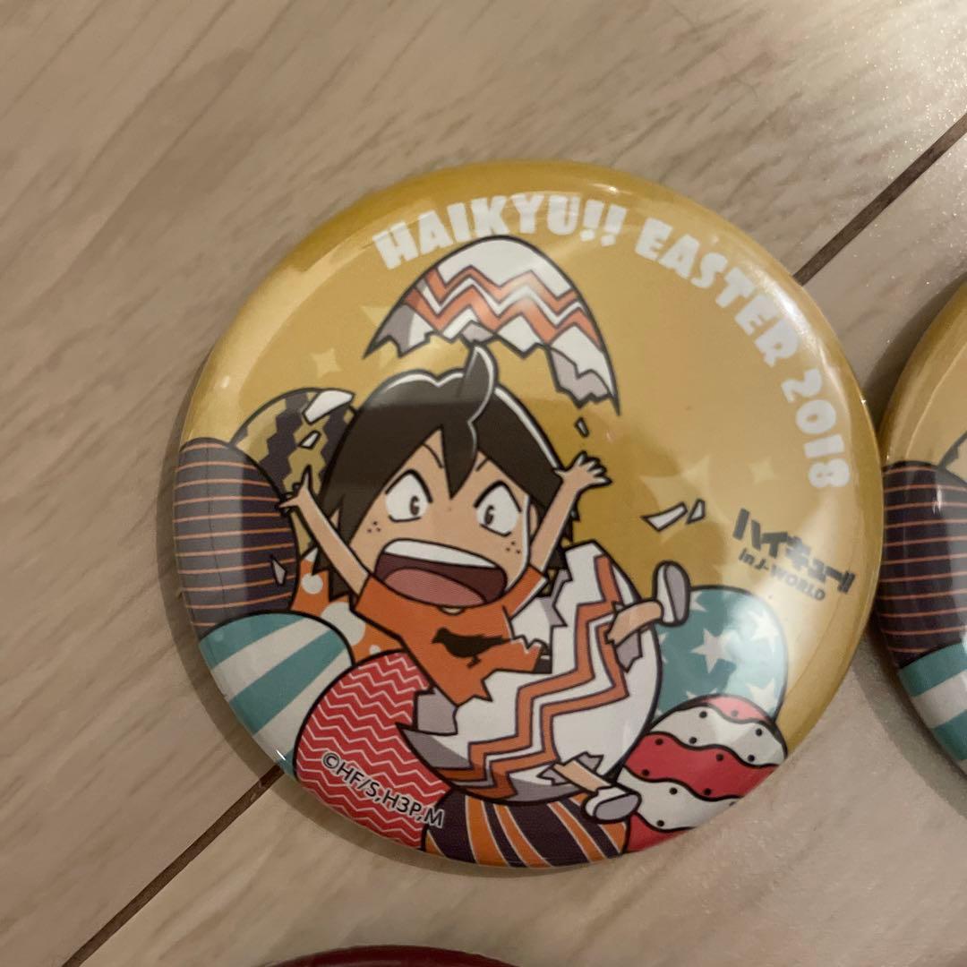 ハイキュー　山口　激レア　缶バッジ　5個セット