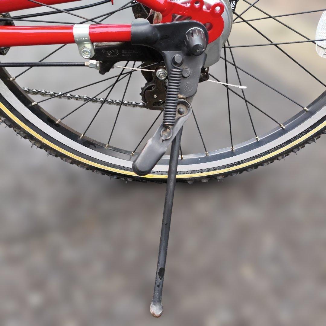 topo様限定★直接受渡★BRIDGESTONE キッズサイクル 赤 24インチ