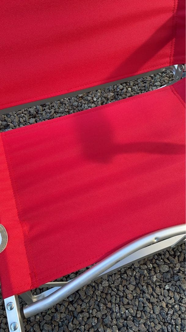 Coleman コンパクトフォールディングチェア 赤 2脚セット