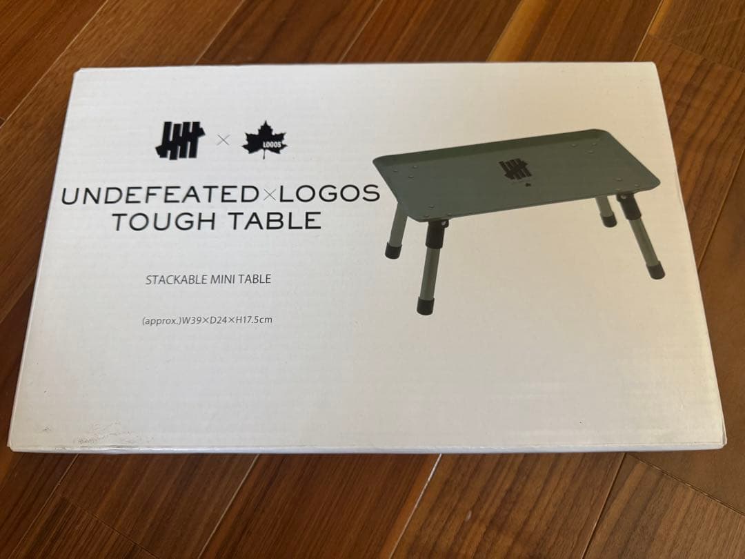 テーブル・チェア・ハンモック UNDEFEATED x LOGOS TOUGH TABLE