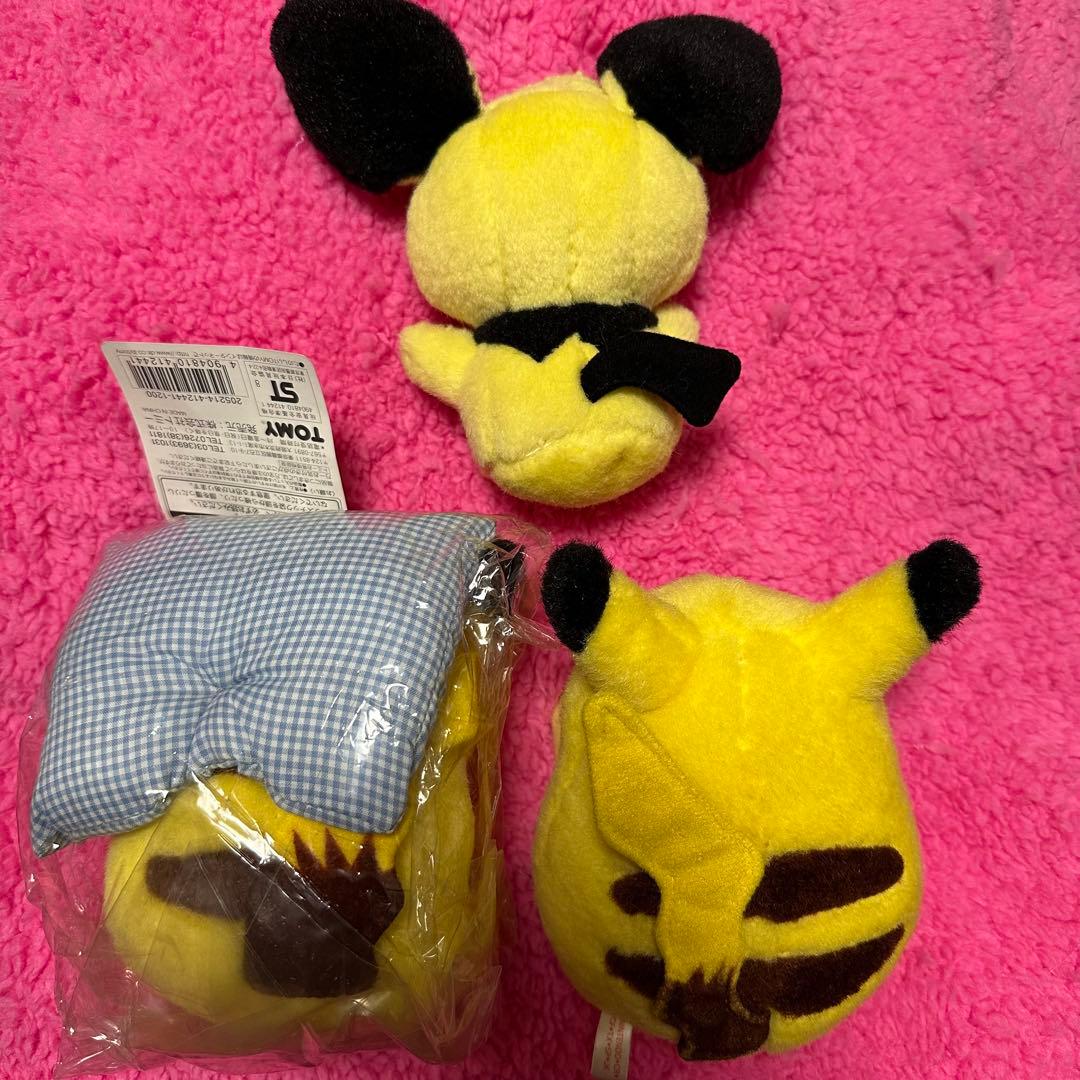 トミー　TOMY　ピカチュウ　ピチュー　ぬいぐるみ