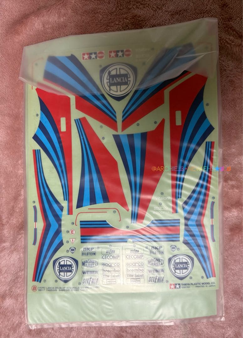 ラスト１台★タミヤ★ランチアデルタHFインテグラーレ‘92WRC優勝車+オマケ付