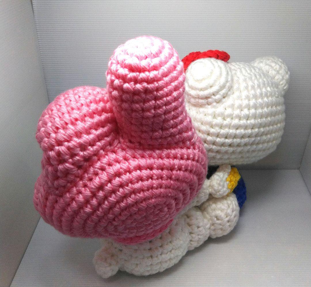 ハローキティ＆マイメロディ 編みぐるみ