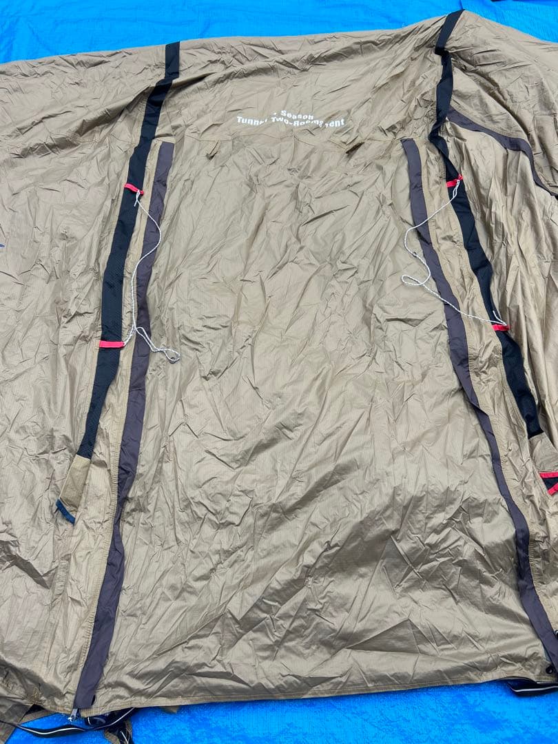 テントファクトリー ブルーウィンド 4シーズン トンネル2ルーム テント