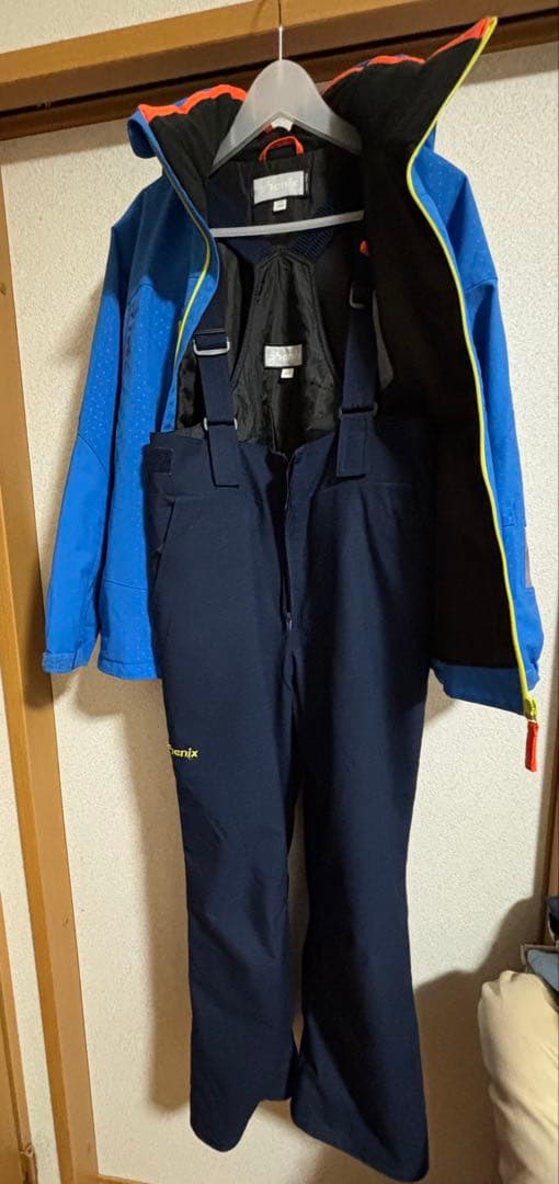 フェニックス　スキーウェア 青色