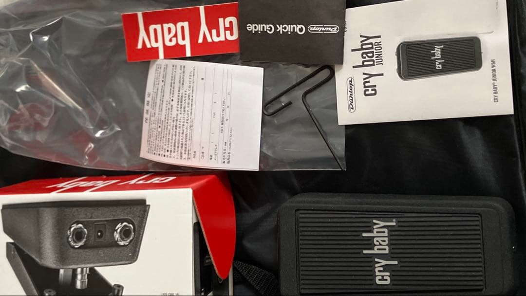 THE CRY BABY JUNIOR WAH Jim Dunlop 美品