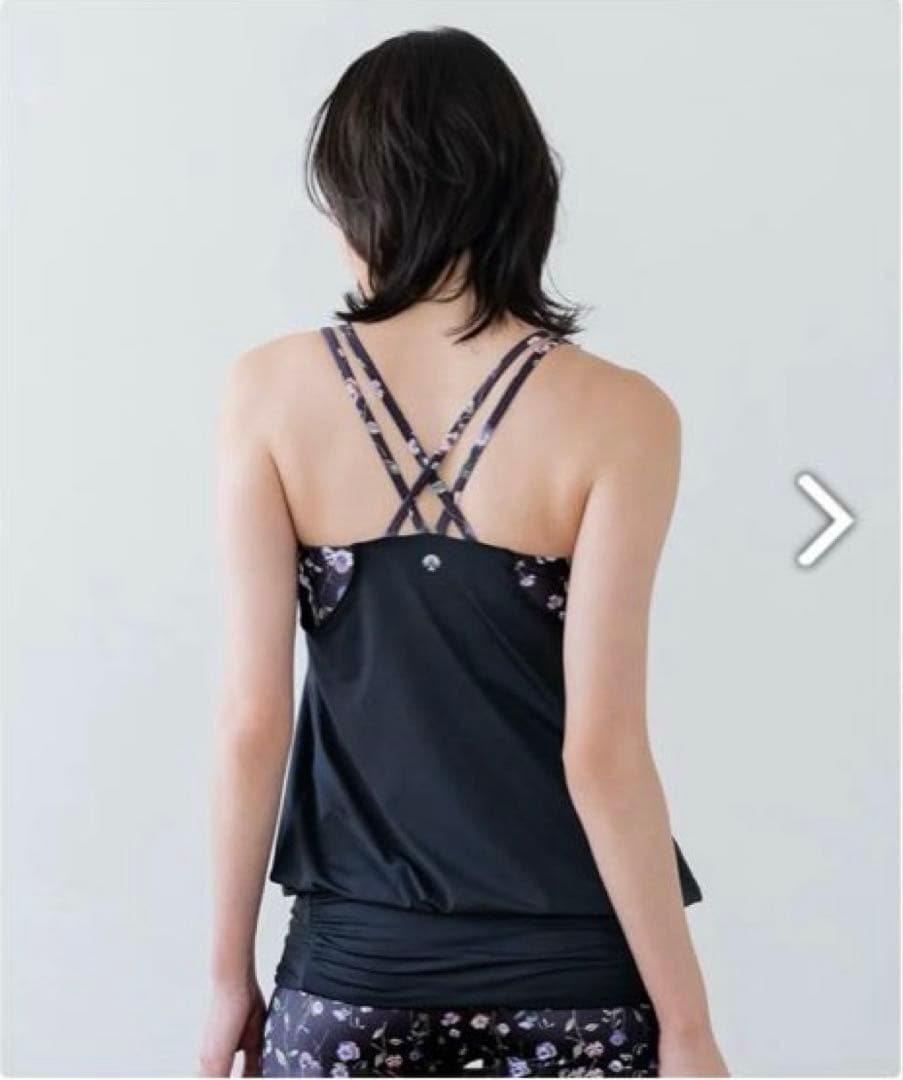 SUKALA】スプリングフラワーカバーキャミソール　& レギンス　パンジー