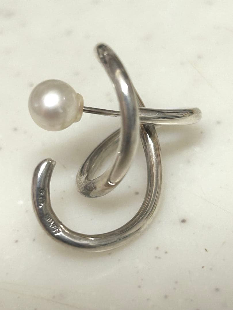 専用♡イーエム e.m.★ ピアス ノットピアス パール SVR925