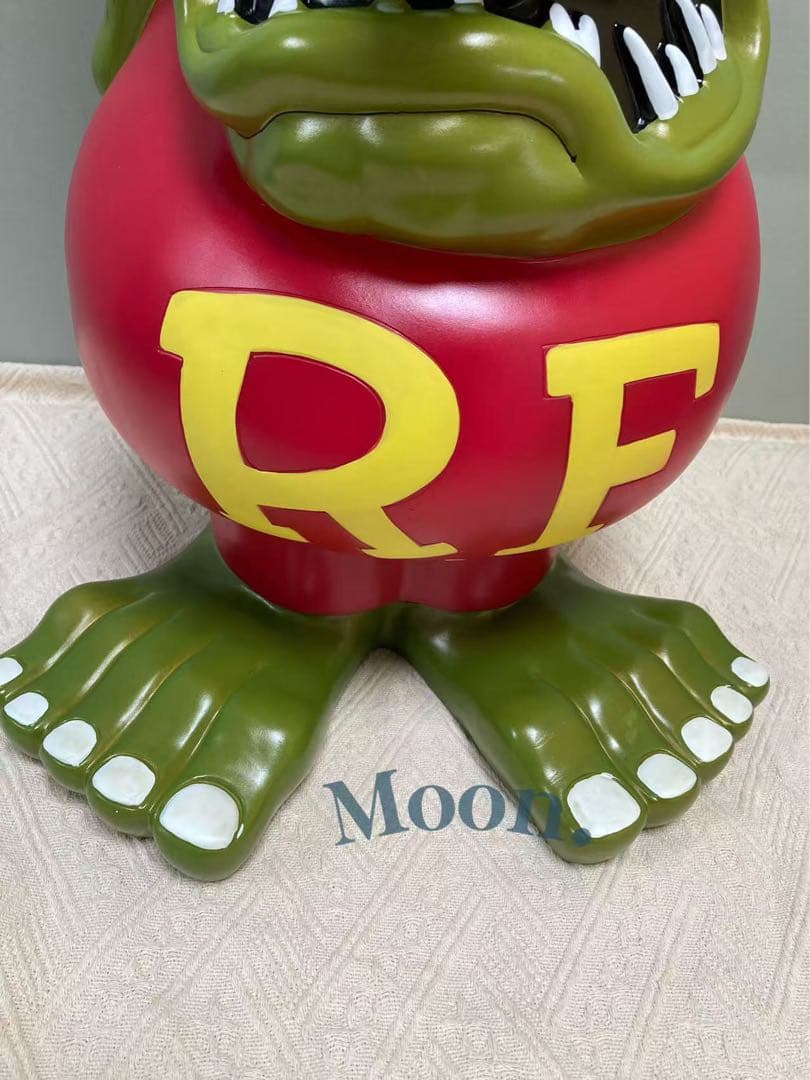 ラットフィンク 60cm 超特大 フィギュア 貯金箱 限定 メタリックグリーン