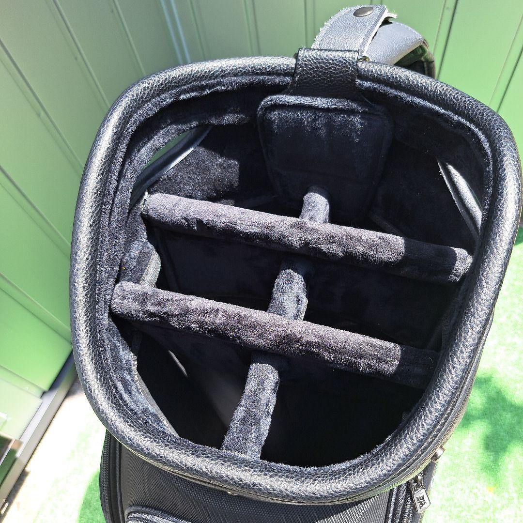 未使用に近い　PXG ブラック キャディバッグ