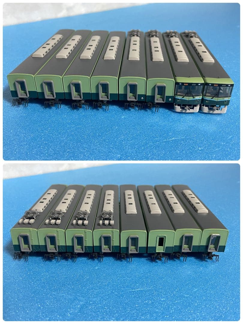 【5531】Nゲージ グリーンマックス 京阪9000系8両セット・M車有ジャンク