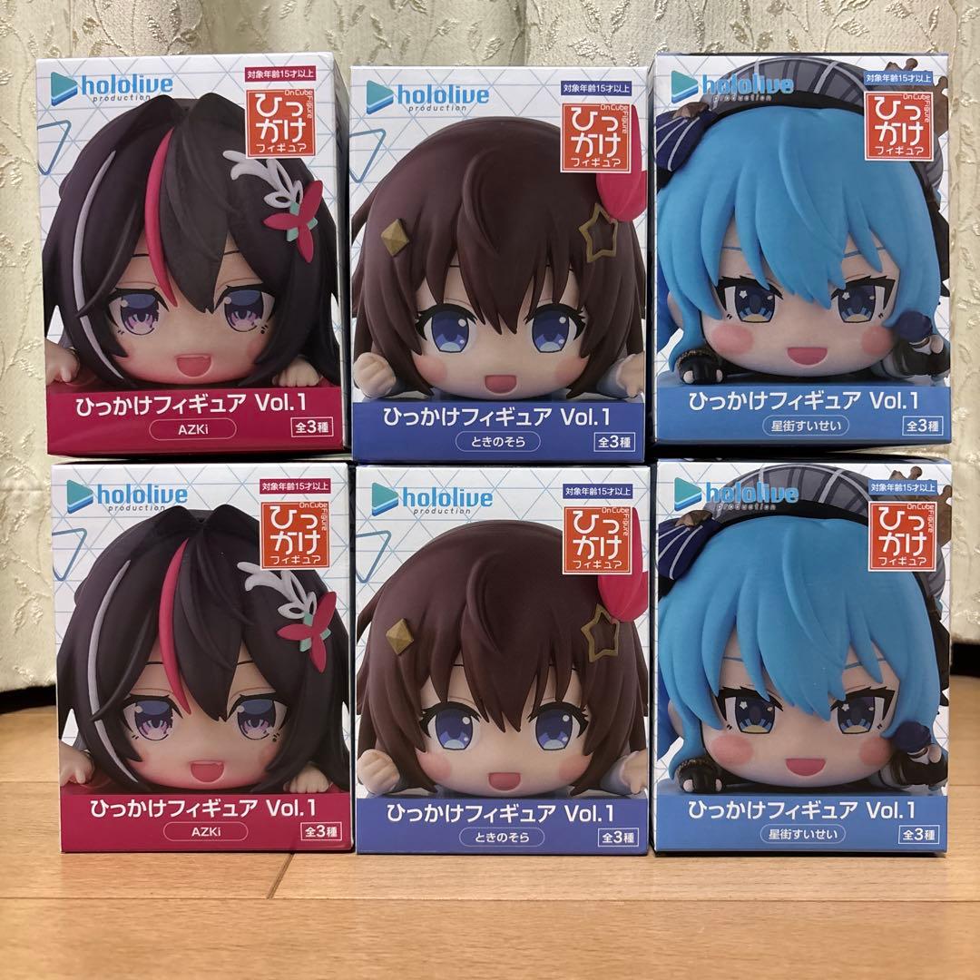 ホロライブプロダクション　ひっかけフィギュア Vol.1　6個セット