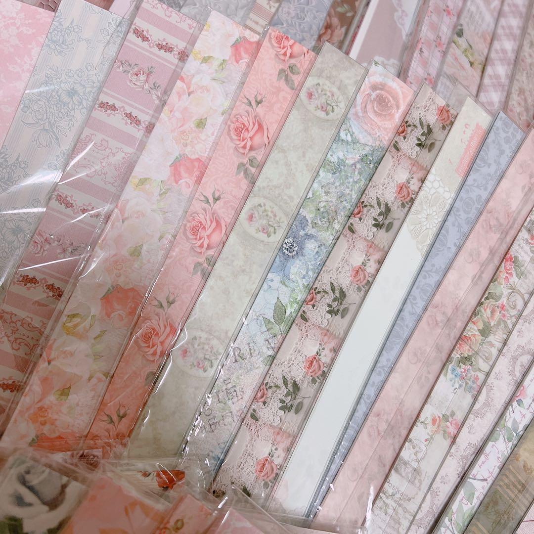 デザインペーパー 紙モノ コラージュ素材 おすそ分け 大量 まとめ売り