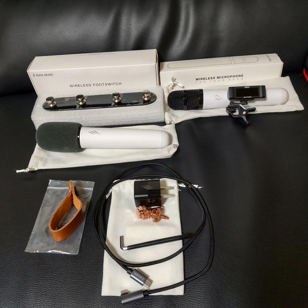 美品☆enya NEXG2 Deluxeタイプ ギター 豪華フルセット パープル