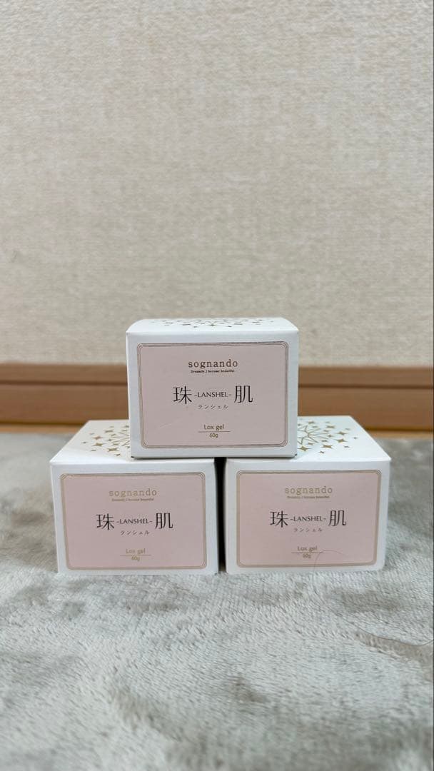 ソニマンド 珠肌 ジェル 60g ×３