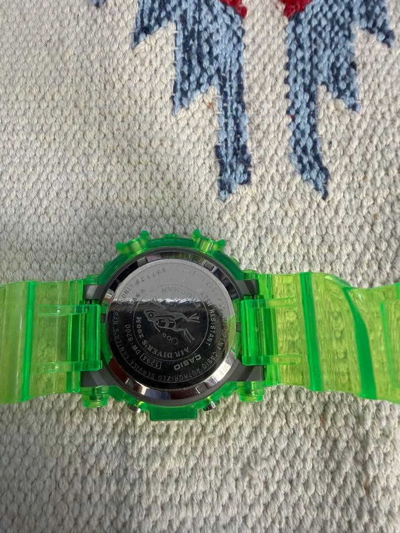 CASIO G-SHOCK FROGMAN DW-8200 ベゼル・バンド交換品