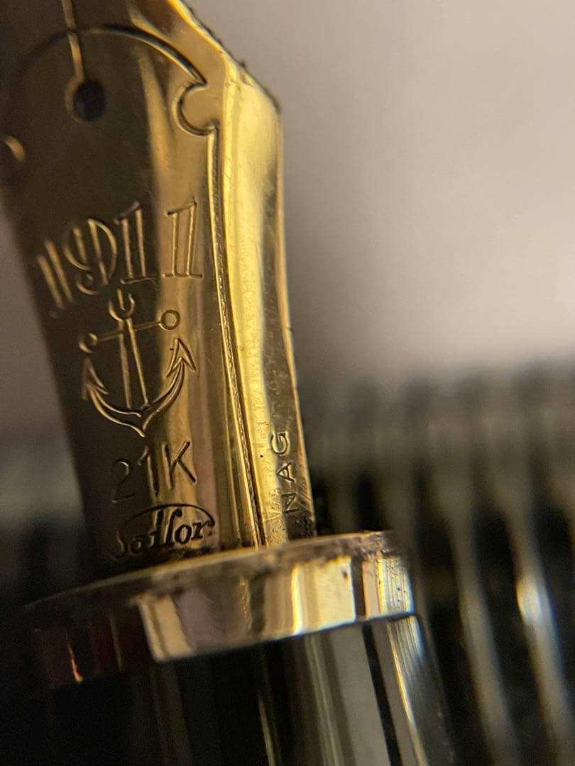 Sailor セーラー　プロフィット　1911 21K BLACK×GOLD