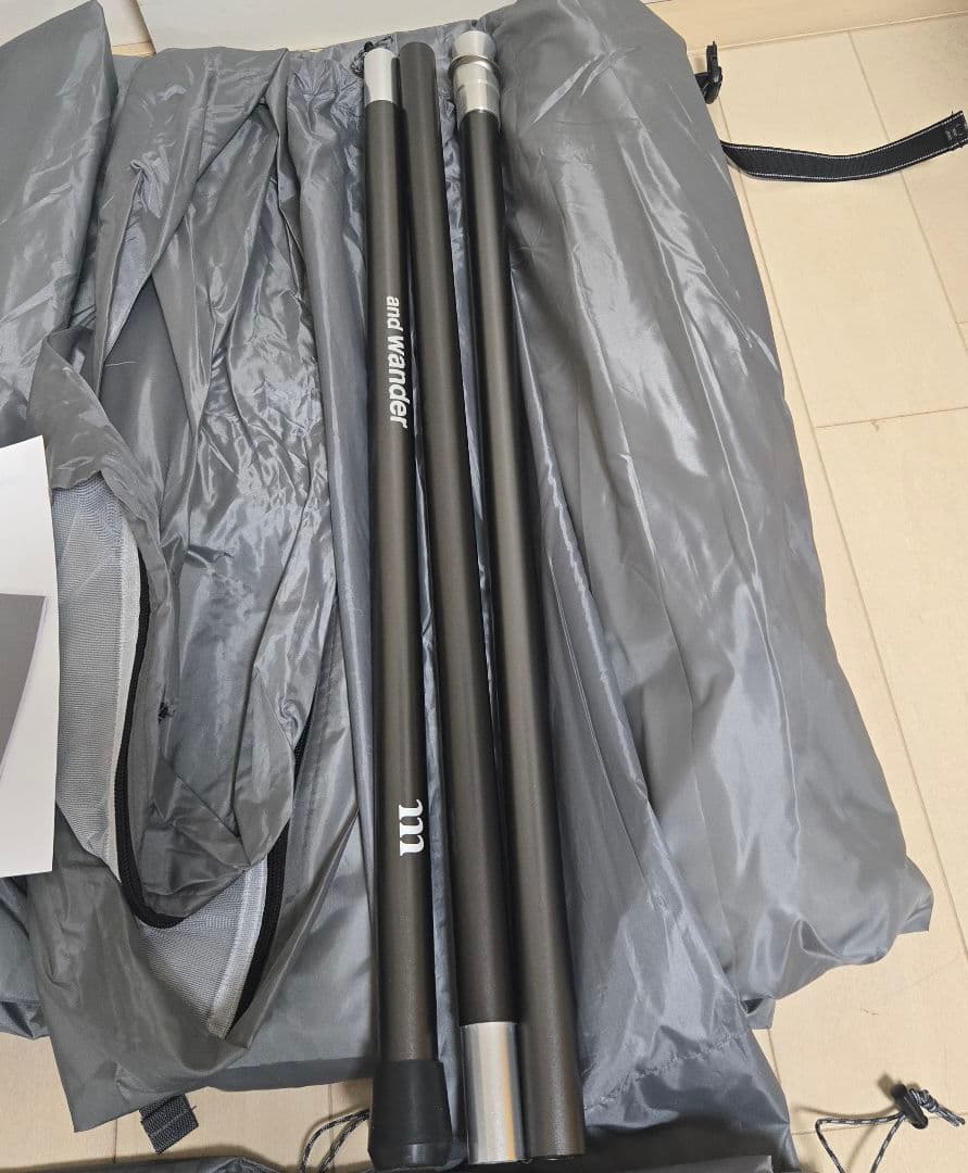 【極美品】 muraco × and wander ヘロン 2Pインナー ビーク