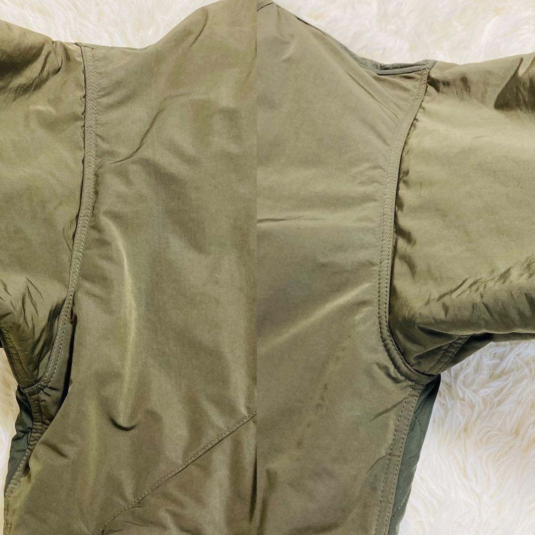 値下げ♡フレッドペリー　モッズコート　キルティング　切替　カーキ　L