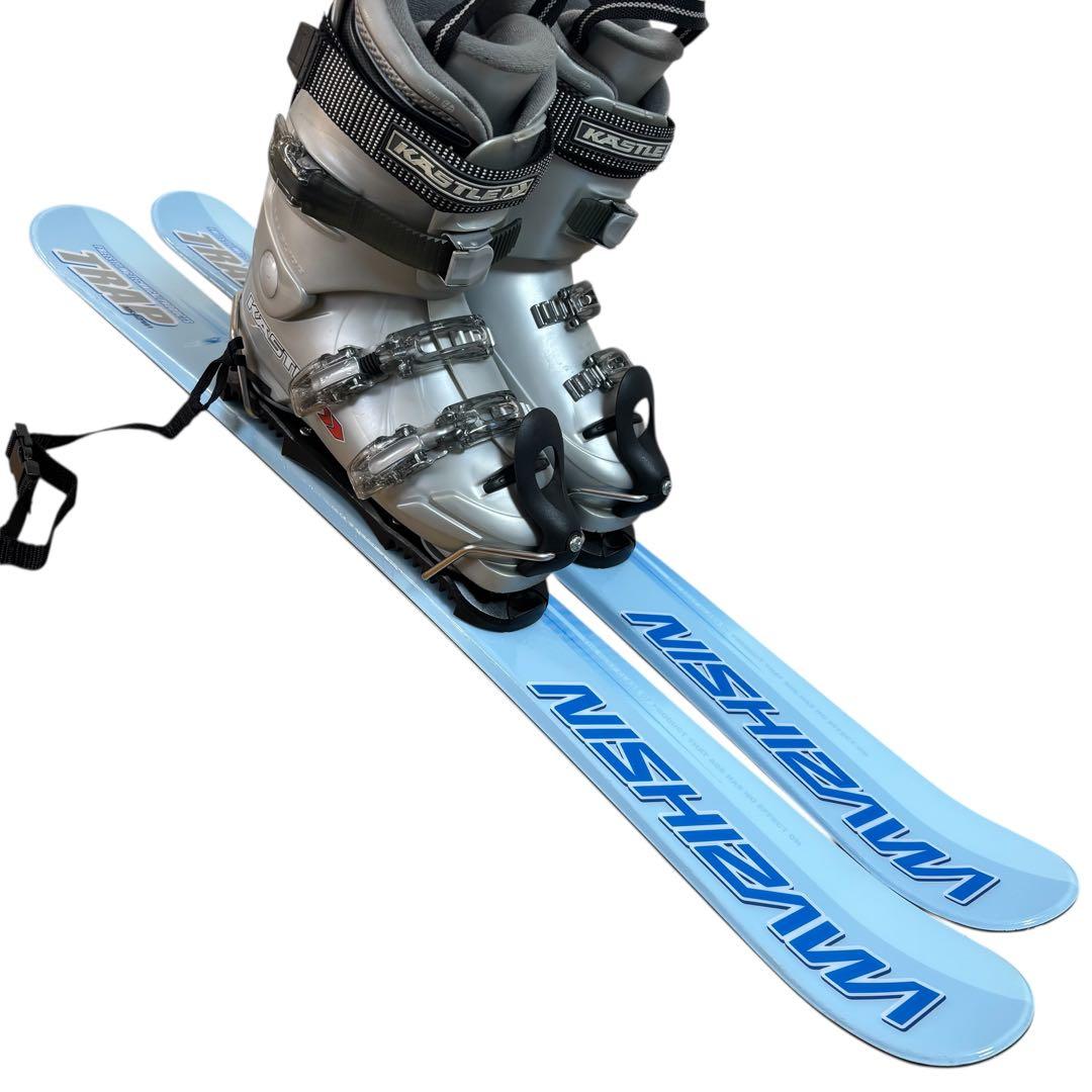 メンズ　ショートスキーセット　ファンスキー　ニシザワ　ケスレー25-25.5cm