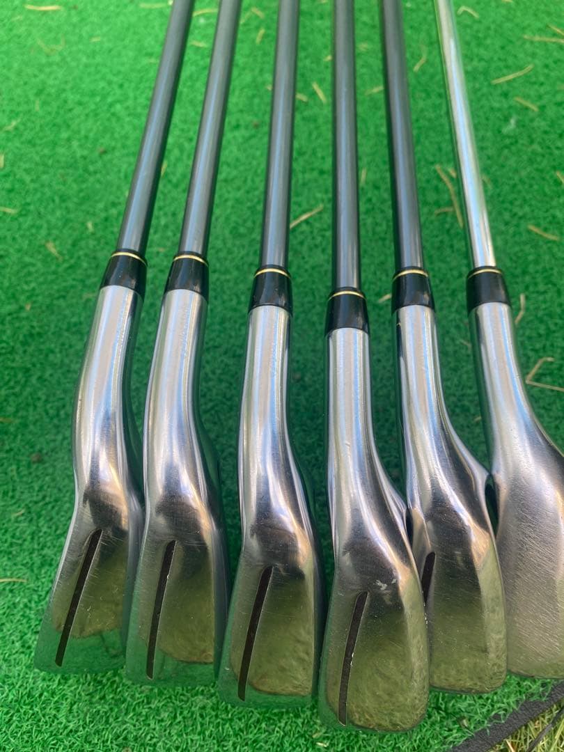 即コースOK！グローレF/G豪華フルセット★SW込6本★PING★アディダス美品