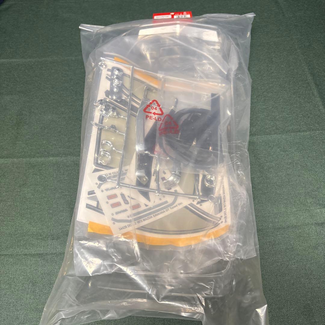 京商 1972マツダサバンナGTノンデコレーションボディセット (未塗装)