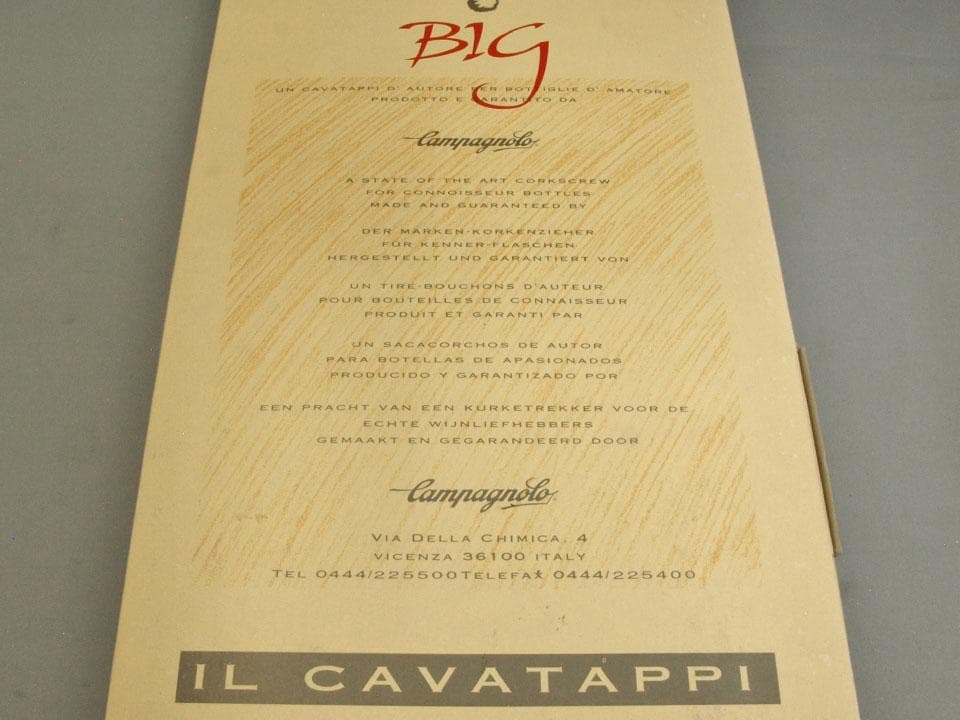 カンパニョーロ（Campagnolo）Big コルクスクリュー ブロンズ 新品