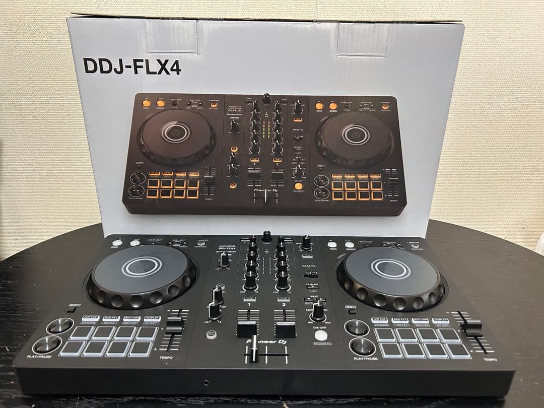 Pioneer DJ DDJ-FLX4 コントローラー スピーカーヘッドフォン付