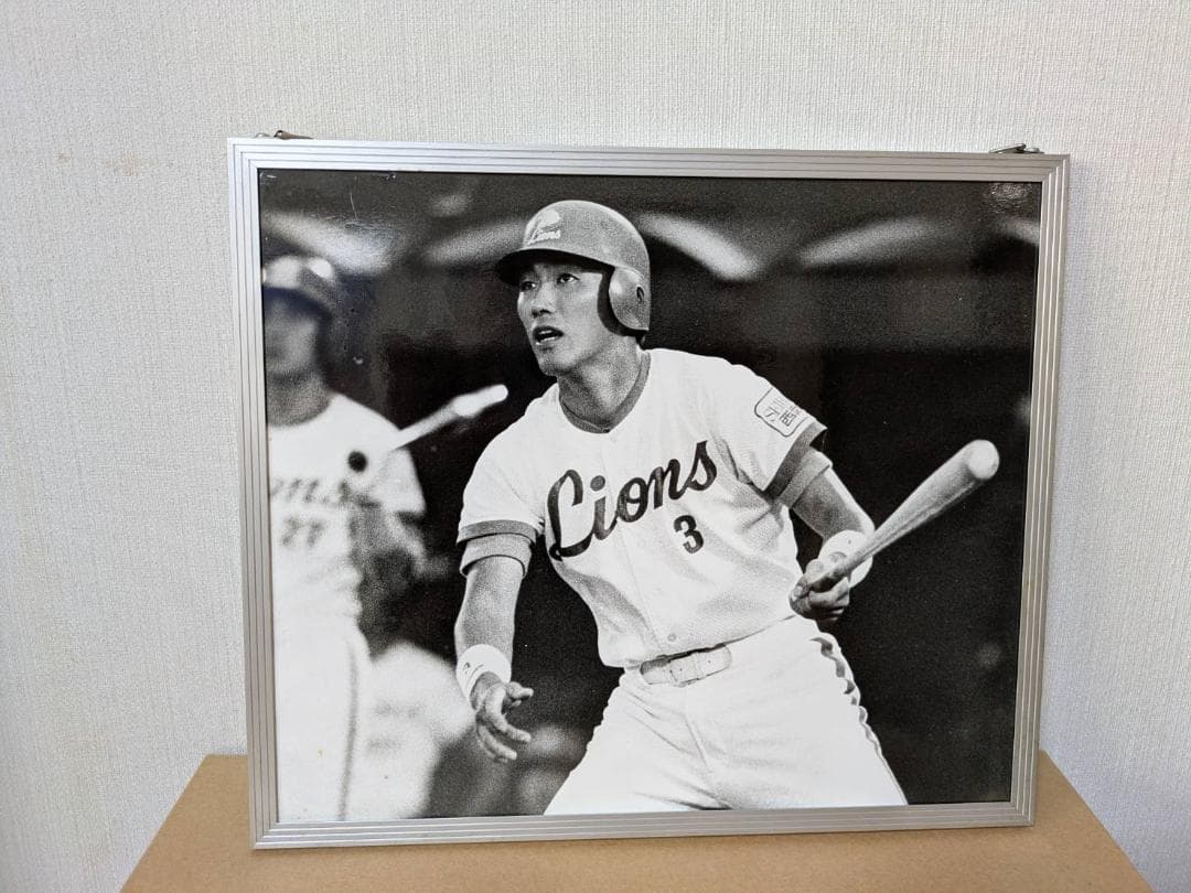 フレーム入り昭和のプロ野球の貴重な写真