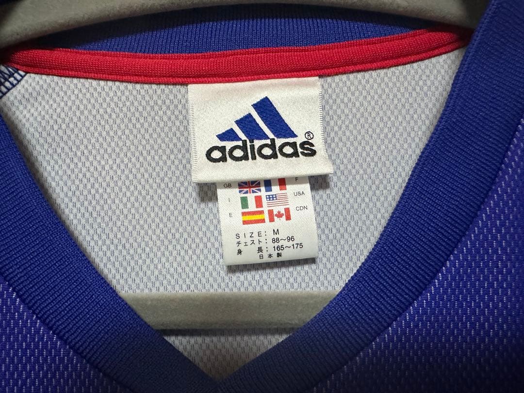 【美品】日本代表 2002 日韓W杯 ホーム 中田英寿 ユニフォーム M 正規品