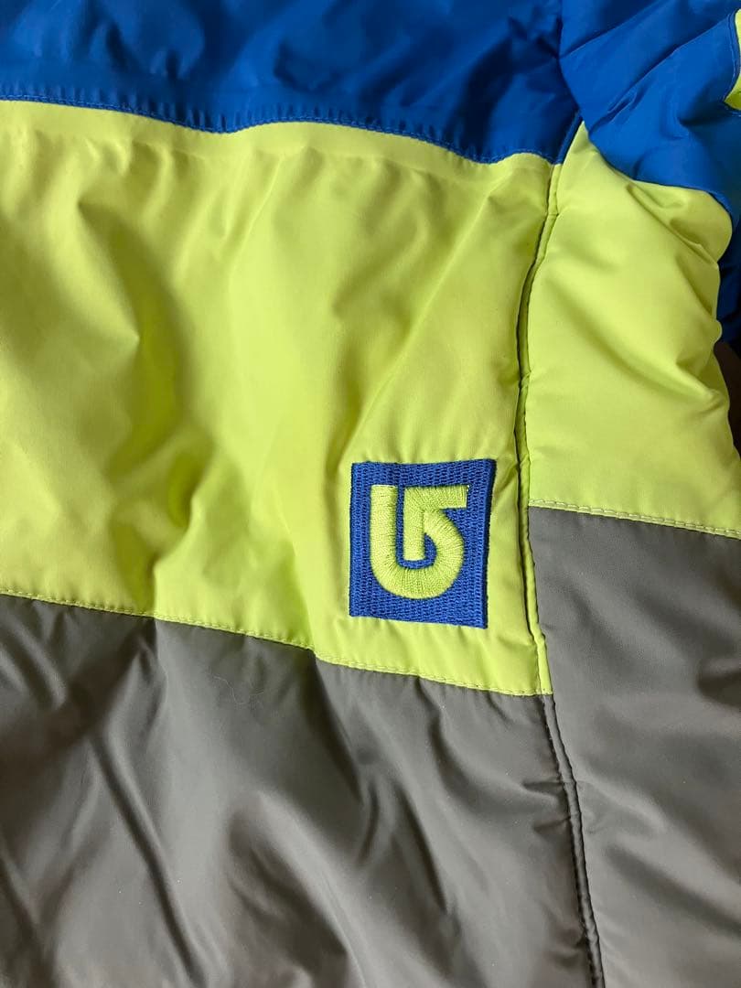 値下げ!!BURTON スノーボードウェア フード付き ネオンカラー 上のみ