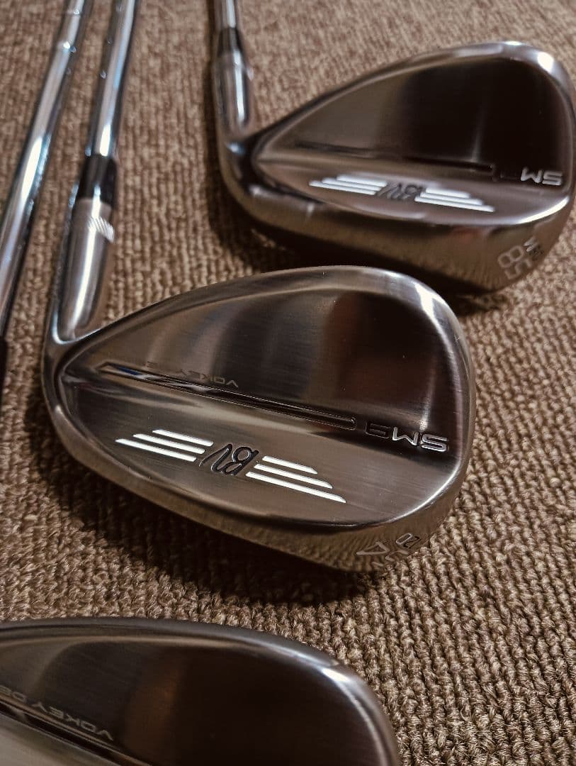 じんいちろう希少ブラッシュドスチールVokey Design SM9