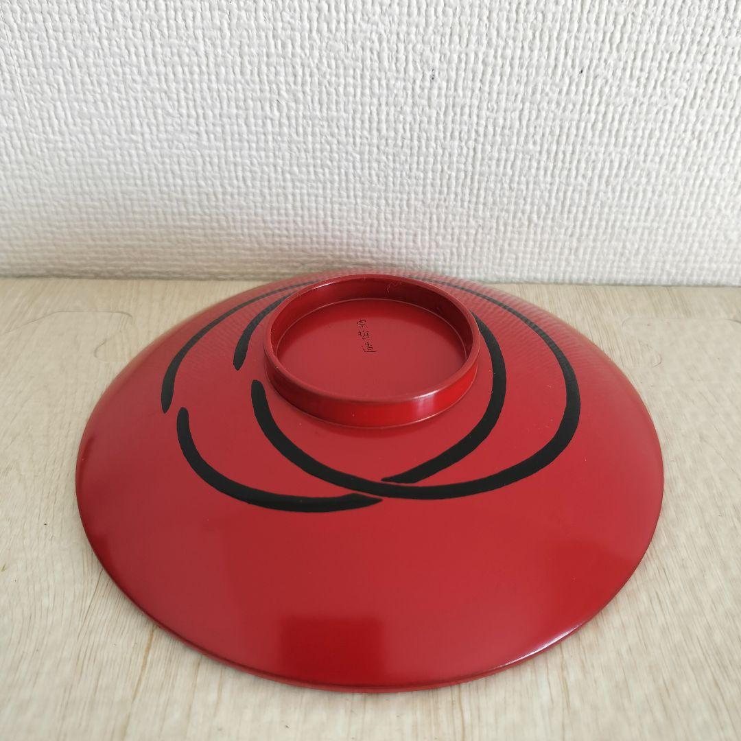 お値下げしました、5枚組　釻盃　塗師　中村宗哲作　共箱