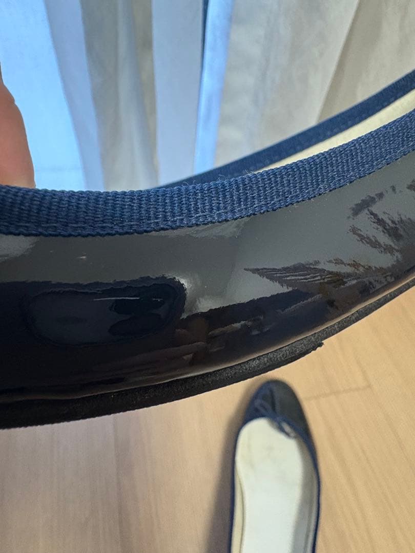 Repetto Camille バレエシューズ　ネイビー　24cm