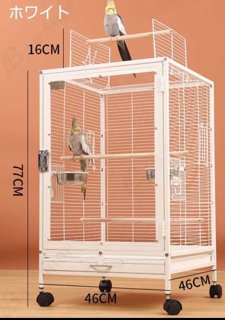 引き取り限定 鳥かご 大型 バードケージ 横網 繁殖ケージ 鳥かご