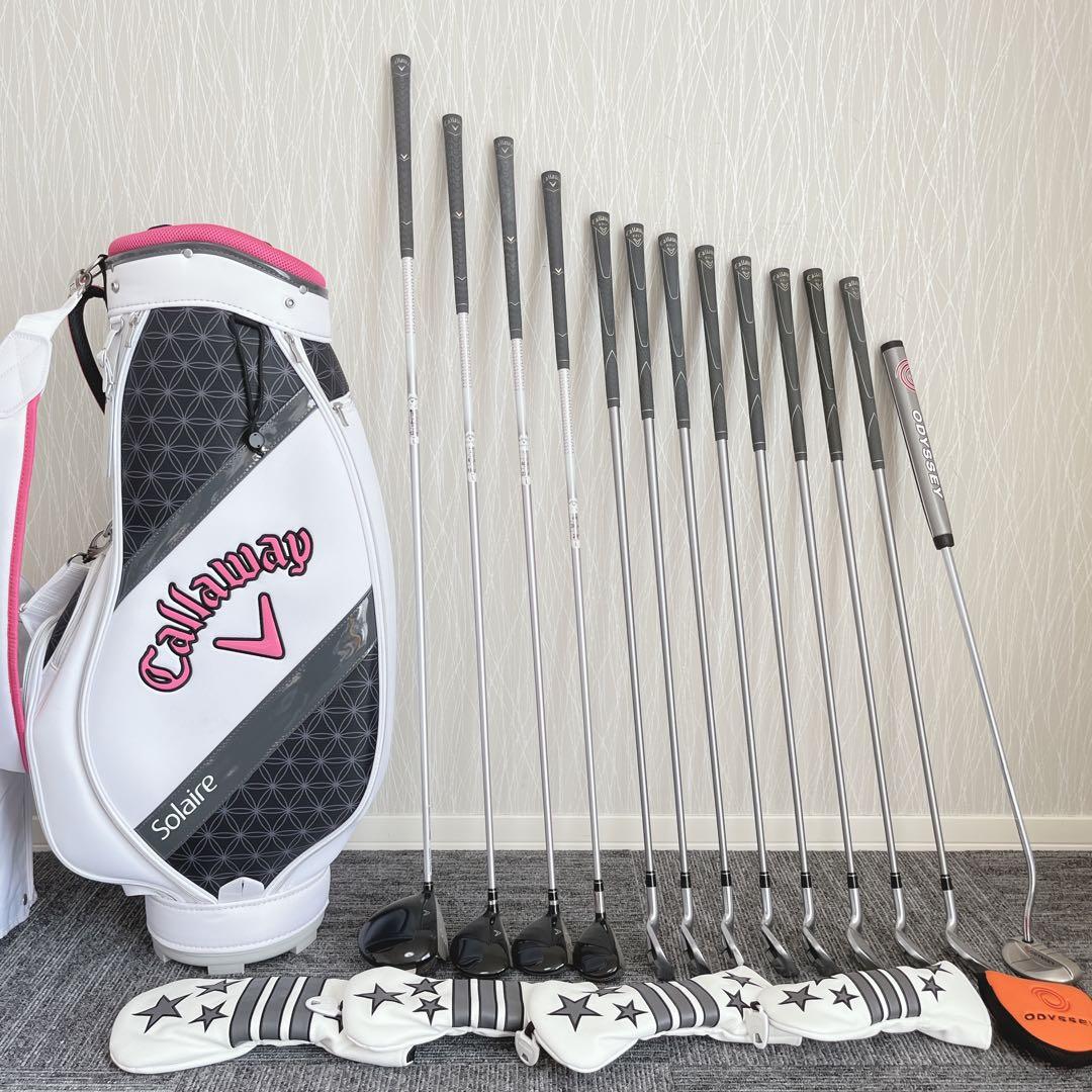 超豪華❗キャロウェイ/ レガシー 初心者 レディース ゴルフクラブ フルセット