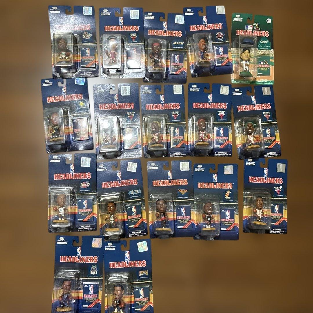 NBA HEADLINERS 17体セット