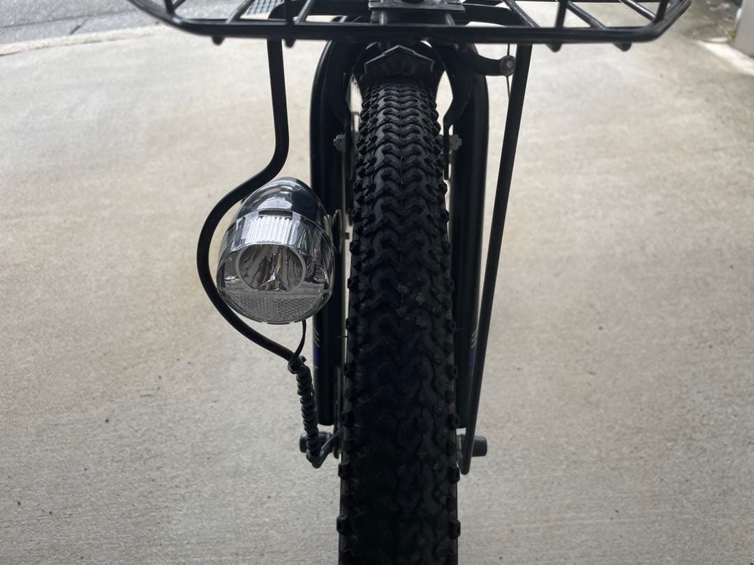 【直接引渡希望】キッズ　自転車　24インチ　6速ギア　オートライト