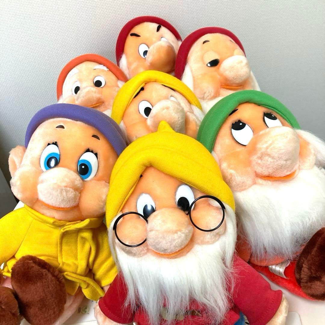 ディズニー白雪姫 7人の小人ぬいぐるみセット