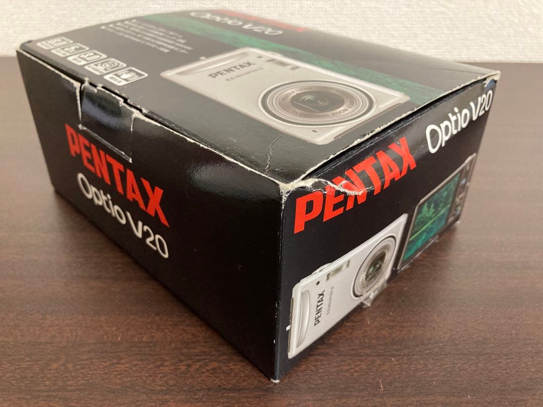 PENTAX Optio V20 コンパクトデジタルカメラ　コンデジ　箱付き