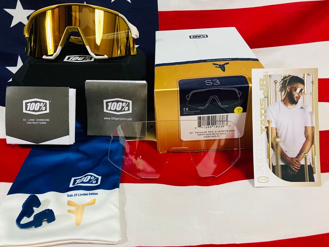 フェルナンドタティスJr コラボ 100% S3 サングラス メーカー完売品