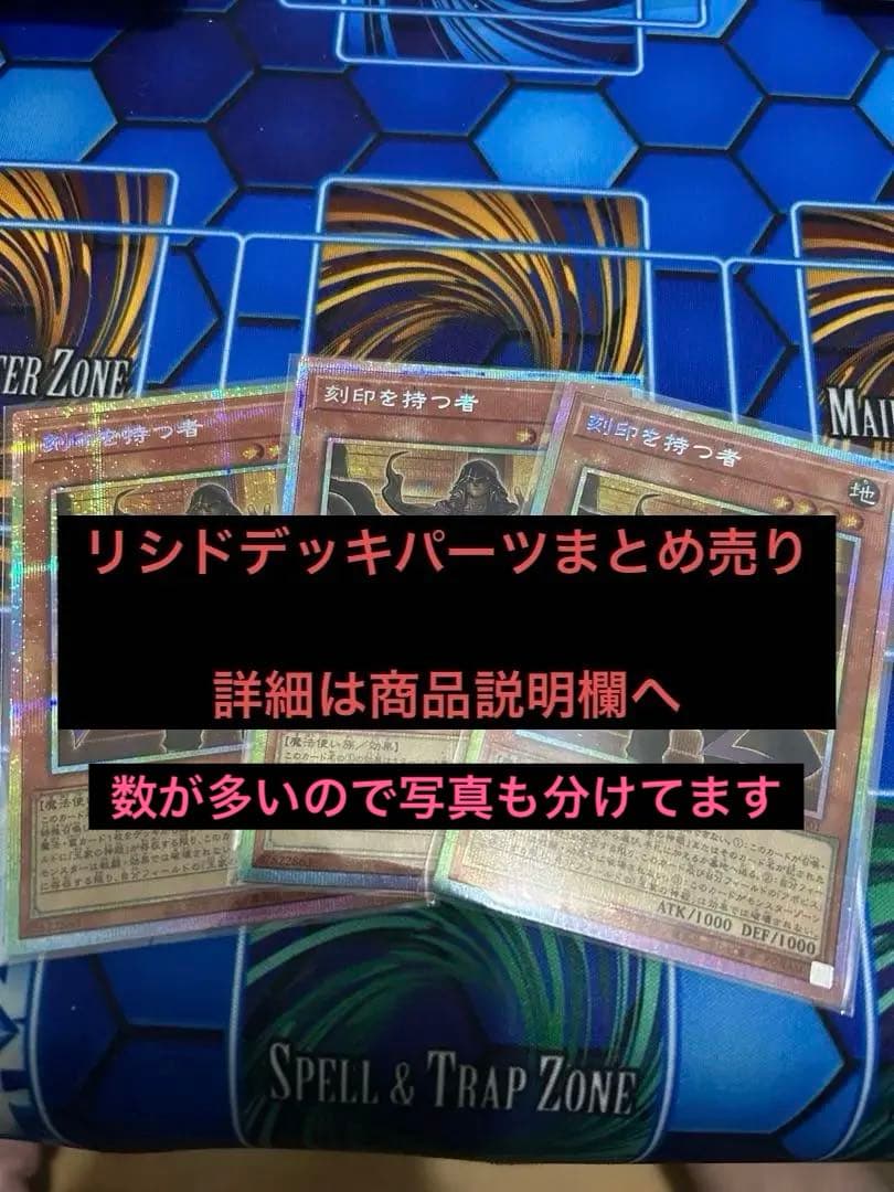 刻印を持つ者　他パーツ　まとめ売り　プリシク