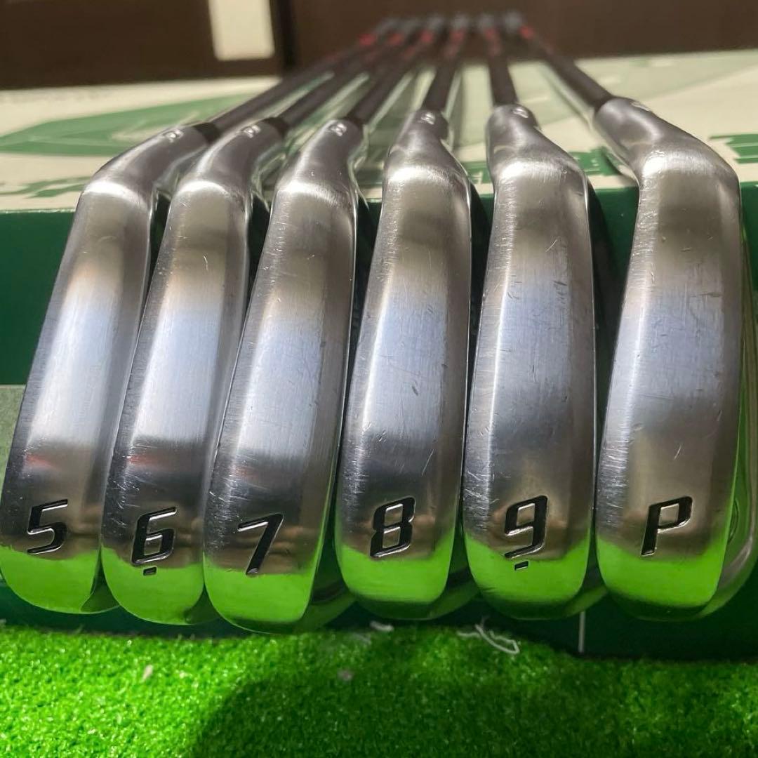 【特注シャフト】ヤマハ　RMX VD/R アイアン6本#5-P